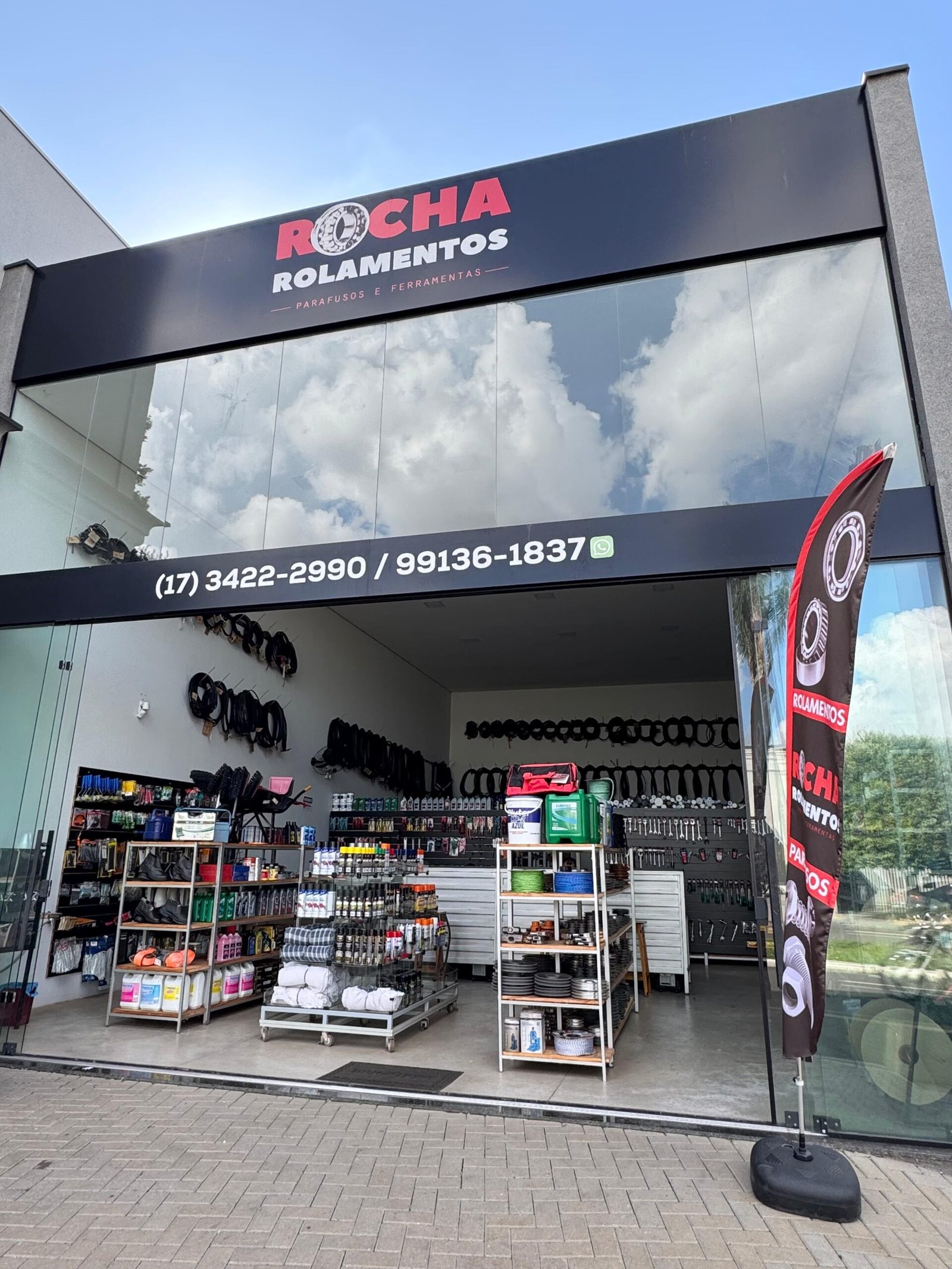 rocha rolamentos - fachada